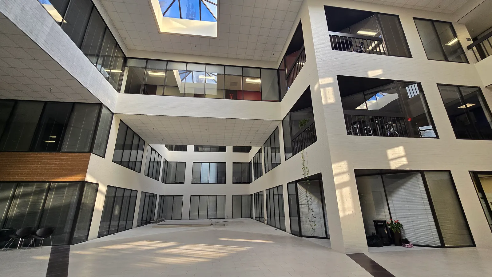 Commercial interior build-out by Momiko